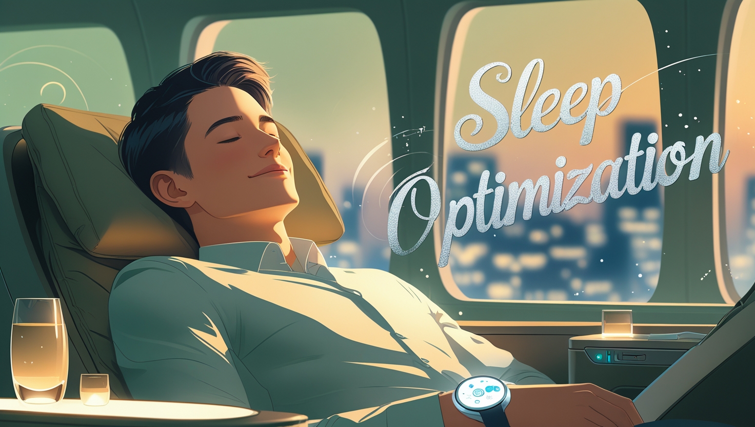 Sleep Optimization for Frequent Flyers